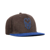 HEAD GEAR LOGO CHOCOLATE CORD FLAT VISOR CAP