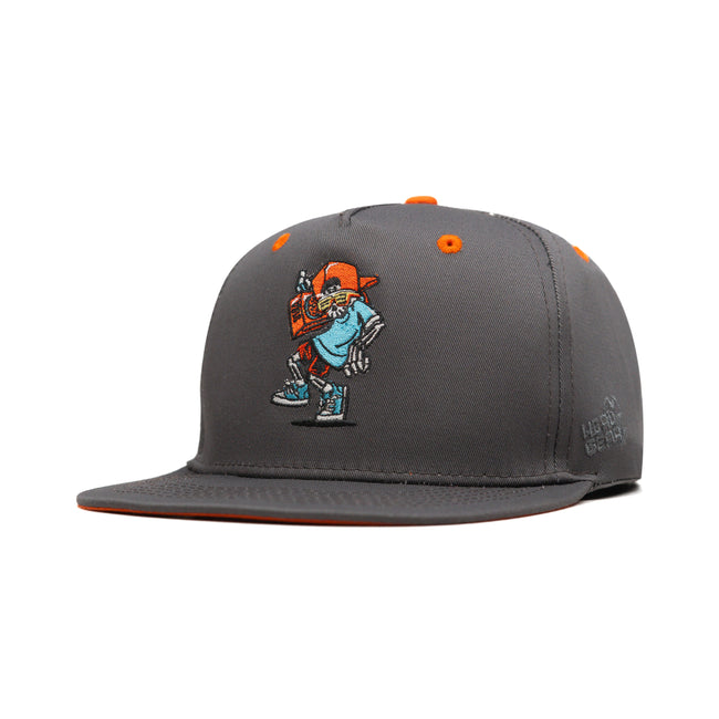 HEAD GEAR CHILL SKELETON FLAT VISOR CAP