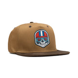 HEAD GEAR SKULL FLAT VISOR CAP