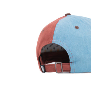 HEAD GEAR FOUR FIESTA SUEDE CAP - OLIVE