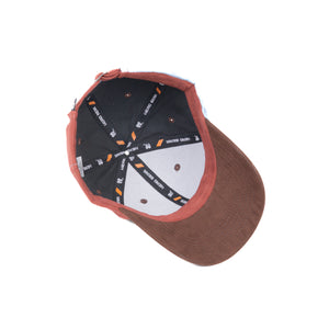HEAD GEAR FOUR FIESTA SUEDE CAP - OLIVE