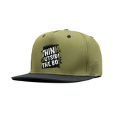 HEAD GEAR THINK OUTSIDE THE BOX FLAT VISOR CAP
