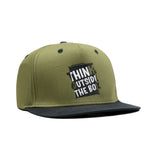 HEAD GEAR THINK OUTSIDE THE BOX FLAT VISOR CAP