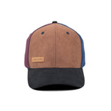 HEAD GEAR FOUR FIESTA SUEDE CAP - BROWN