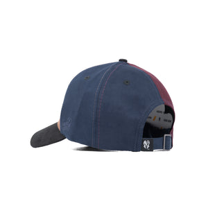 HEAD GEAR FOUR FIESTA SUEDE CAP - BROWN