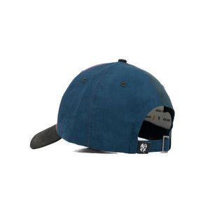 HEAD GEAR FOUR FIESTA SUEDE CAP - PURPLE WINE