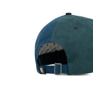 HEAD GEAR FOUR FIESTA SUEDE CAP - PURPLE WINE