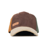 HEAD GEAR FOUR FIESTA SUEDE CAP - COFFEE