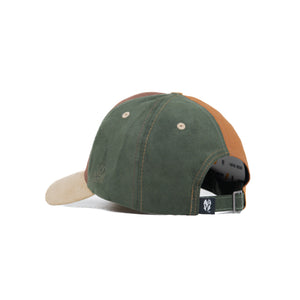 HEAD GEAR FOUR FIESTA SUEDE CAP - COFFEE