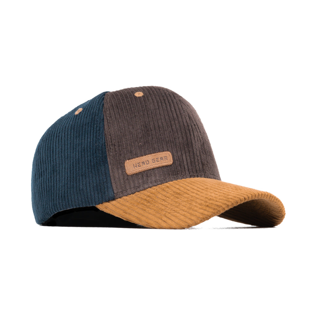 HEAD GEAR FOUR FIESTA CORD CAP - COFFEE