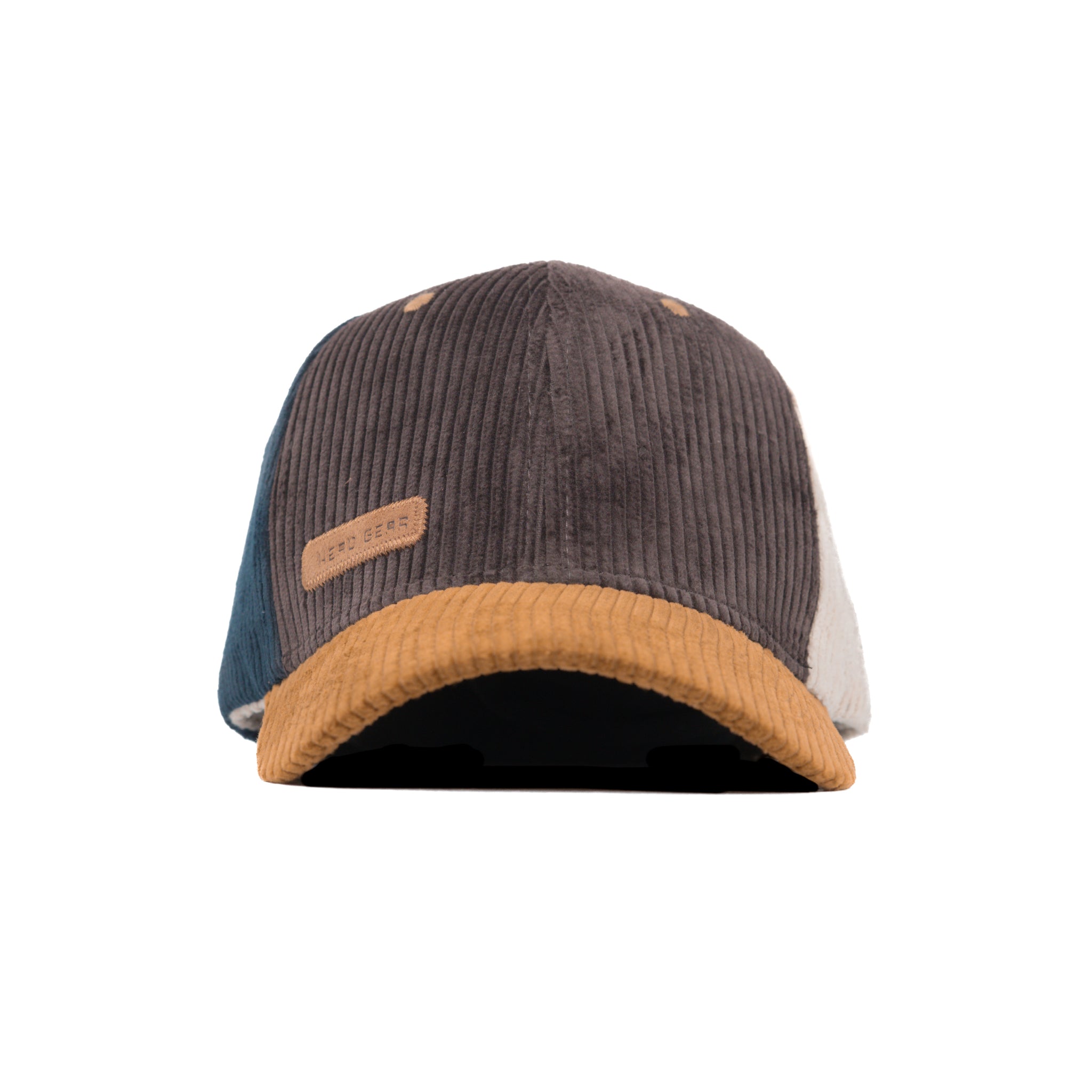 HEAD GEAR FOUR FIESTA CORD CAP - COFFEE