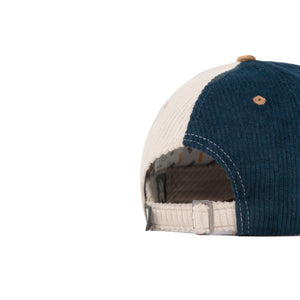HEAD GEAR FOUR FIESTA CORD CAP - COFFEE