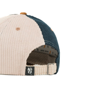 HEAD GEAR FOUR FIESTA CORD CAP - COFFEE