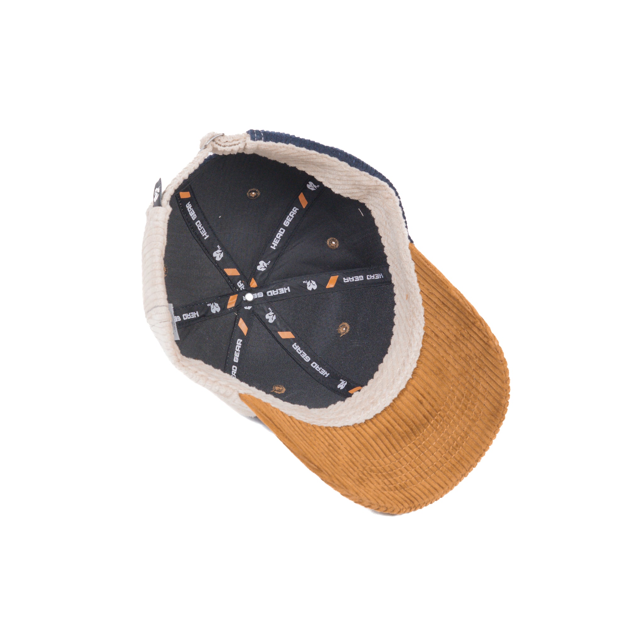 HEAD GEAR FOUR FIESTA CORD CAP - COFFEE