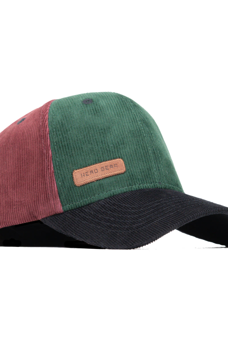 HEAD GEAR FOUR FIESTA CORD CAP - GREEN