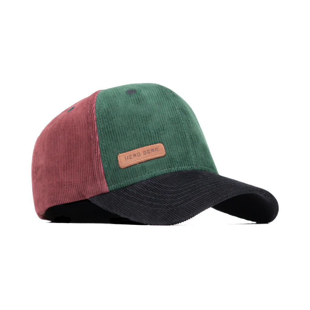 HEAD GEAR FOUR FIESTA CORD CAP - GREEN