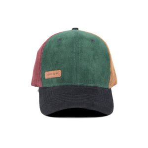 HEAD GEAR FOUR FIESTA CORD CAP - GREEN