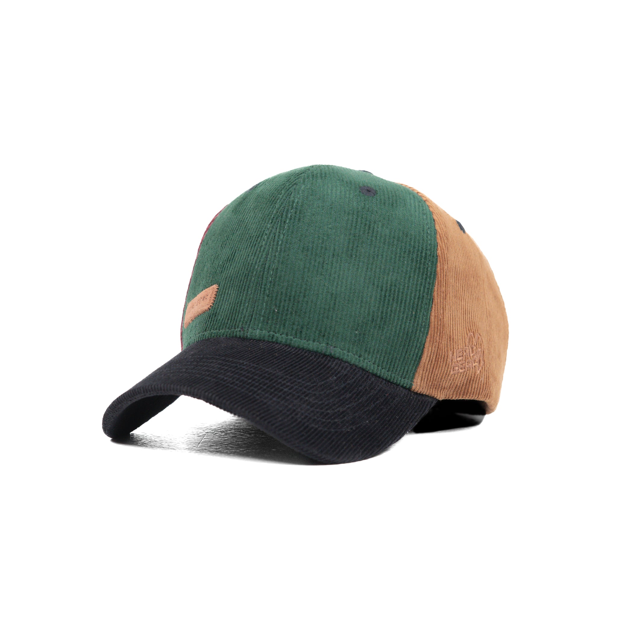HEAD GEAR FOUR FIESTA CORD CAP - GREEN