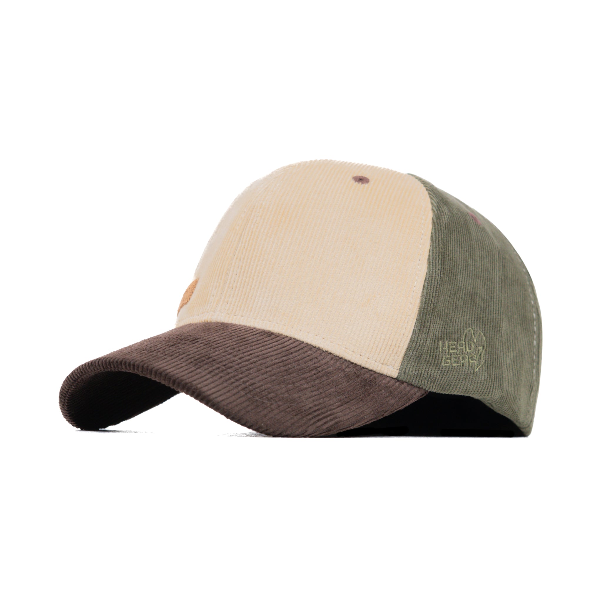 HEAD GEAR FOUR FIESTA CORD CAP - BEIGE