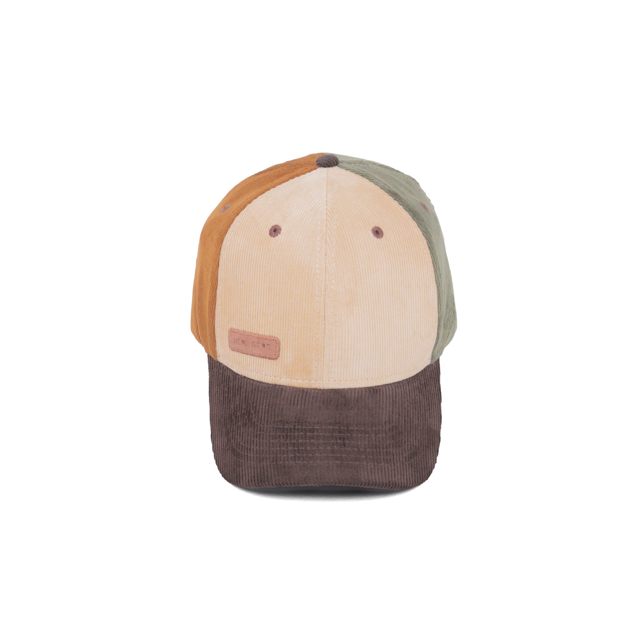 HEAD GEAR FOUR FIESTA CORD CAP - BEIGE