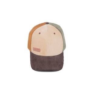 HEAD GEAR FOUR FIESTA CORD CAP - BEIGE