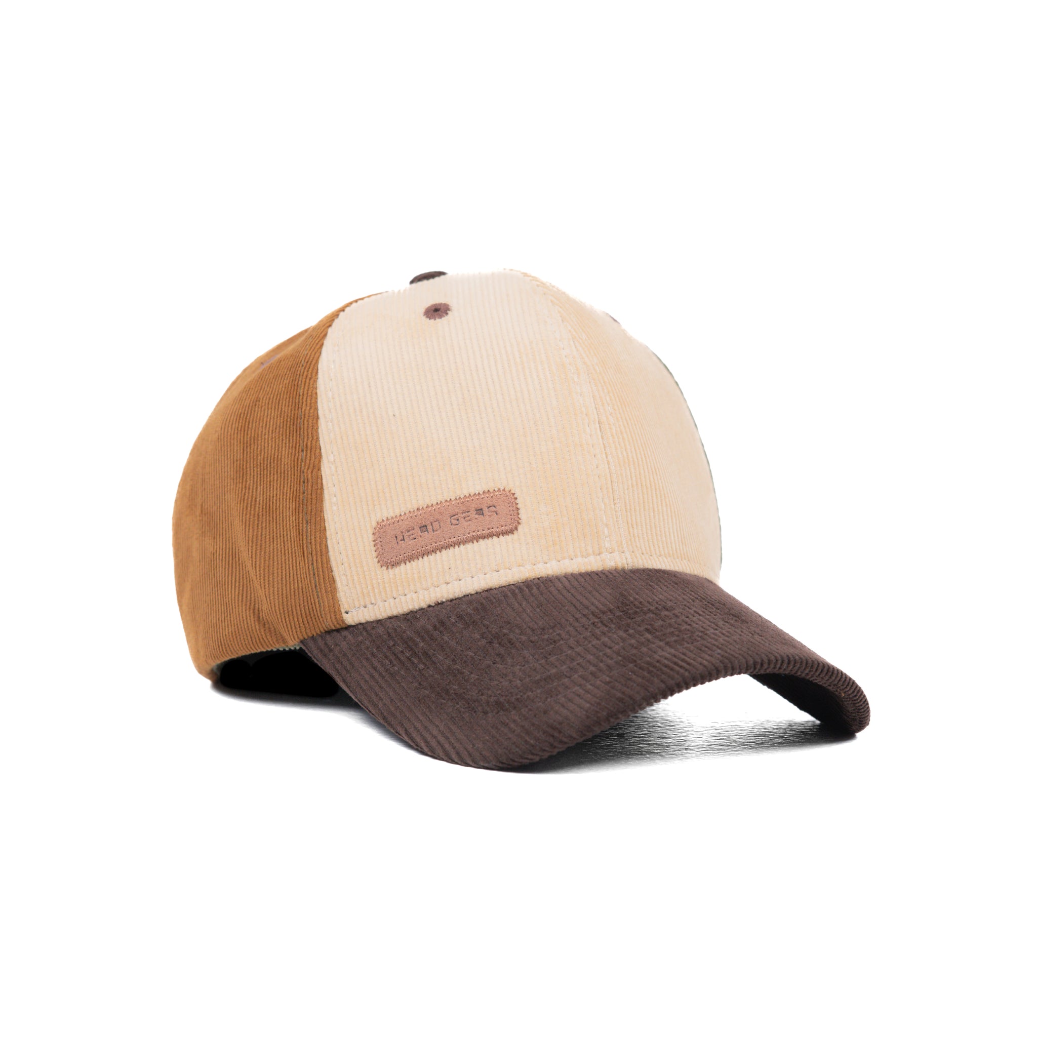 HEAD GEAR FOUR FIESTA CORD CAP - BEIGE