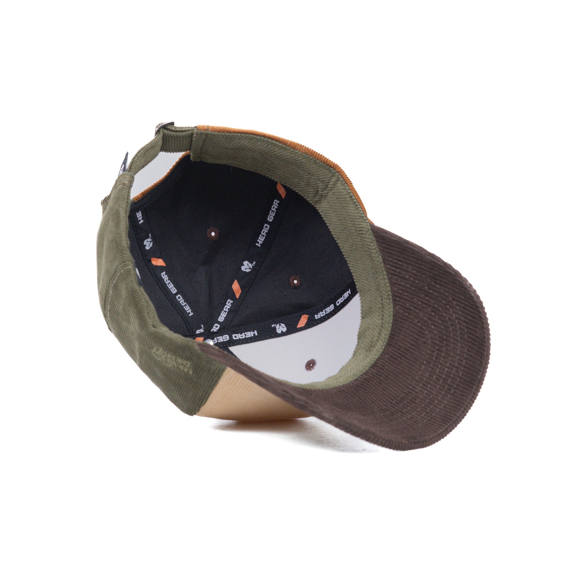 HEAD GEAR FOUR FIESTA CORD CAP - BEIGE