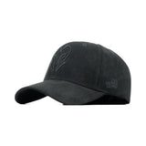 HEAD GEAR BLACK SUPER SUEDE CAP