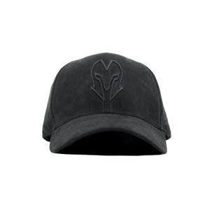 HEAD GEAR BLACK SUPER SUEDE CAP
