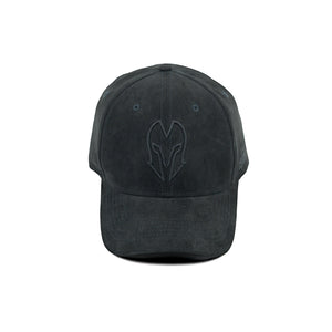 HEAD GEAR BLACK SUPER SUEDE CAP