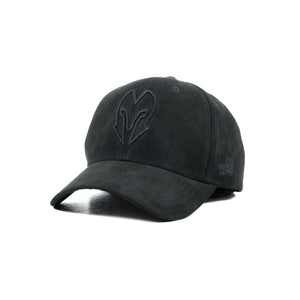 HEAD GEAR BLACK SUPER SUEDE CAP