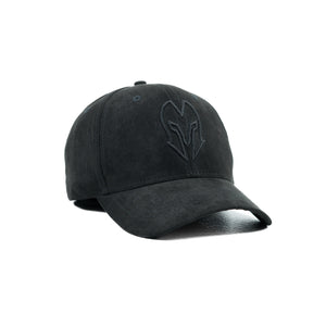 HEAD GEAR BLACK SUPER SUEDE CAP