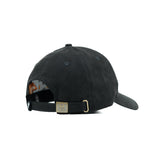 HEAD GEAR BLACK SUPER SUEDE CAP