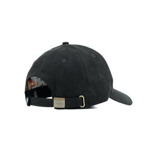 HEAD GEAR BLACK SUPER SUEDE CAP