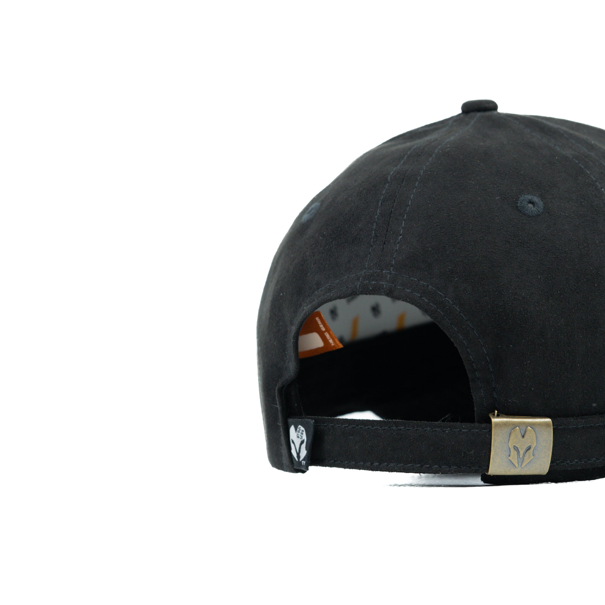HEAD GEAR BLACK SUPER SUEDE CAP