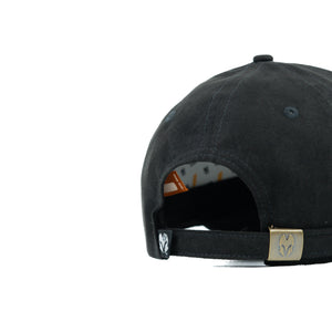 HEAD GEAR BLACK SUPER SUEDE CAP