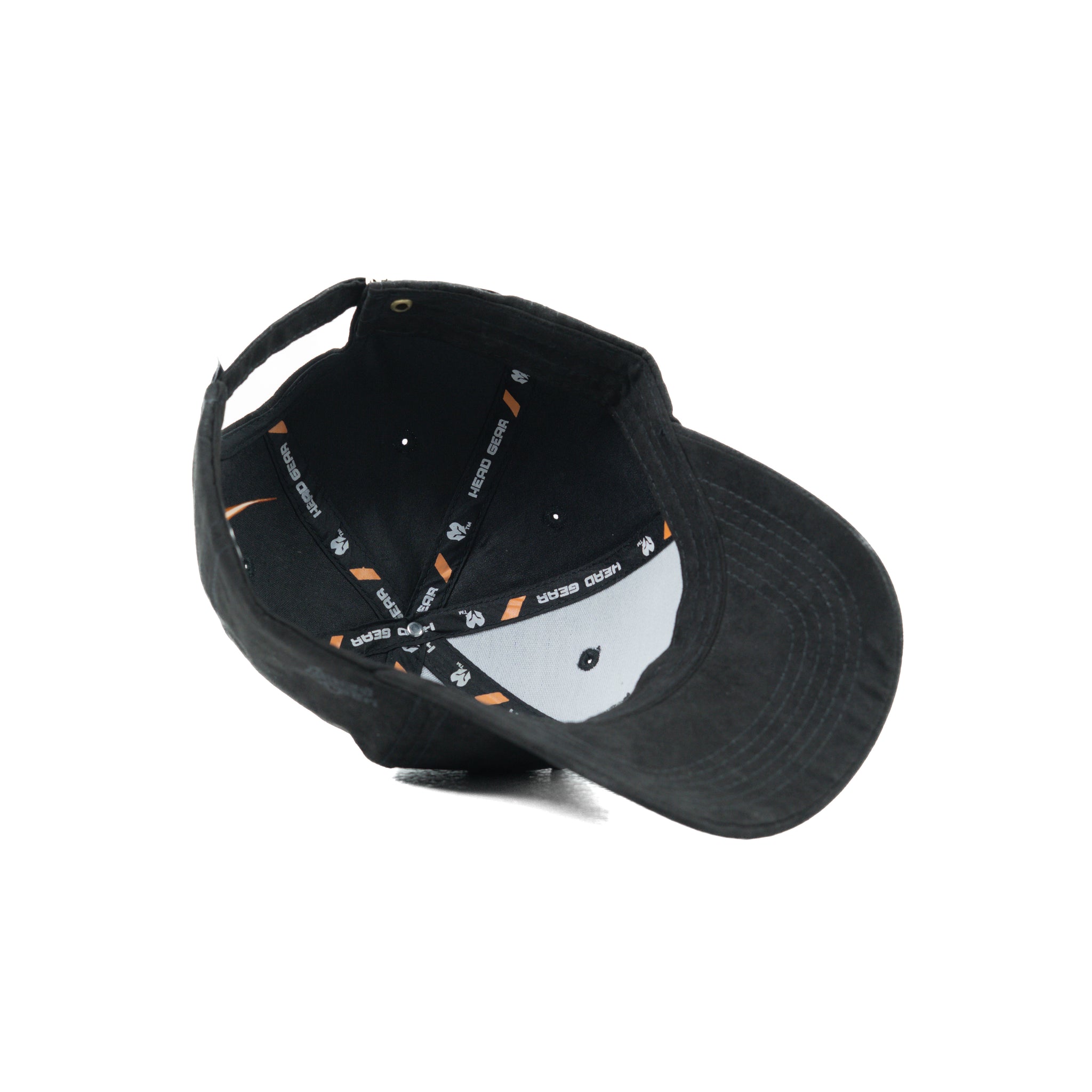HEAD GEAR BLACK SUPER SUEDE CAP