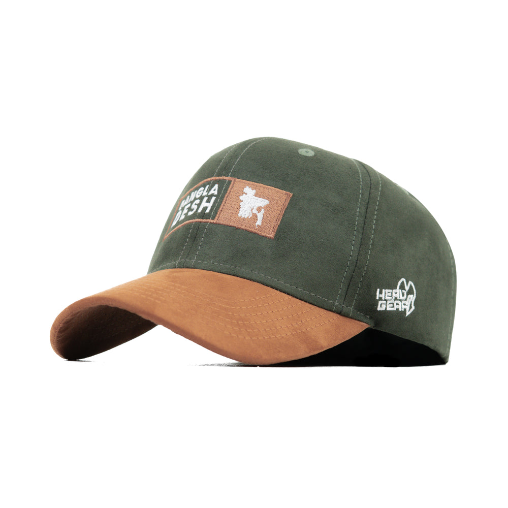 HEAD GEAR BANGLADESH GREEN BROWN CAP