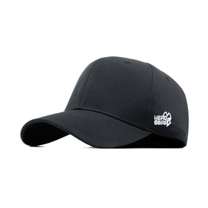 HEAD GEAR BLACK STRUCTURED CAP