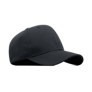 HEAD GEAR BLACK STRUCTURED CAP