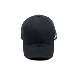 HEAD GEAR BLACK STRUCTURED CAP