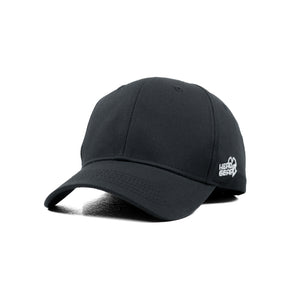 HEAD GEAR BLACK STRUCTURED CAP