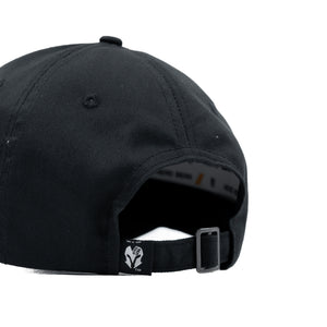 HEAD GEAR BLACK STRUCTURED CAP