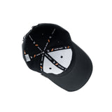 HEAD GEAR BLACK STRUCTURED CAP