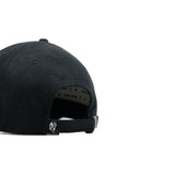 HEAD GEAR BLACK AND RED CONTRAST SUEDE CAP