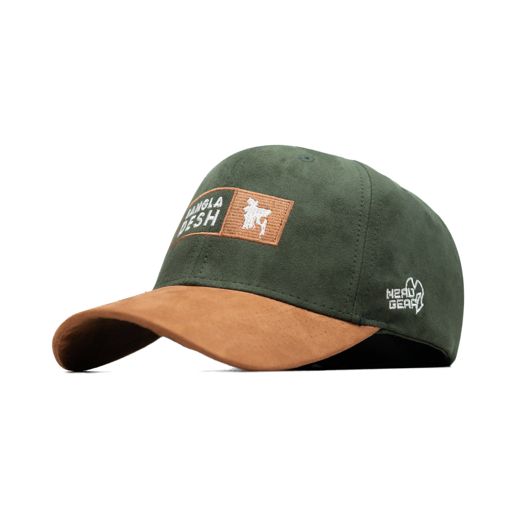 HEAD GEAR BANGLADESH GREEN BROWN CAP