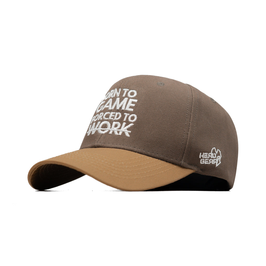 HEAD GEAR BORN TO GAME CAP