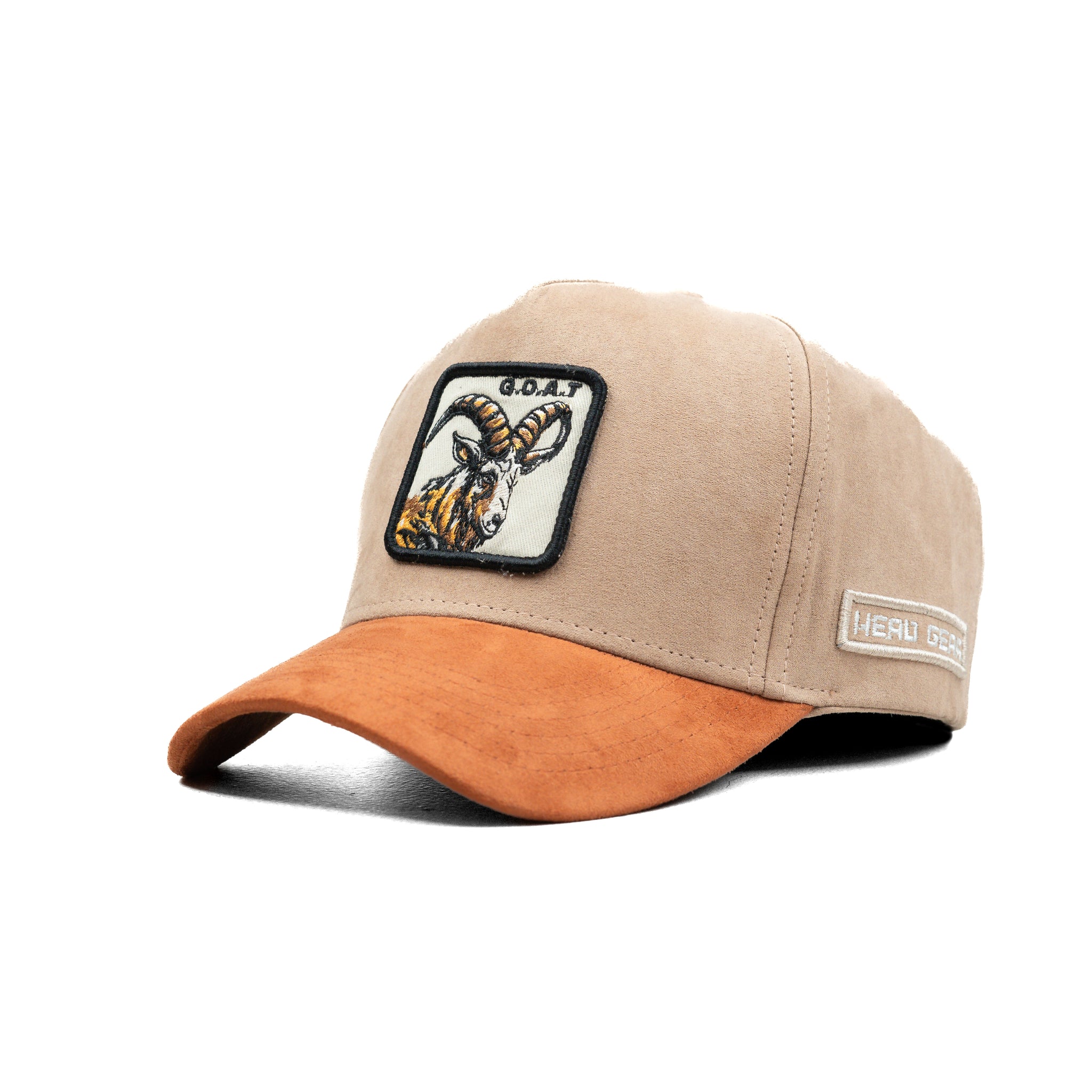 HEAD GEAR G.O.A.T 3D PATCH PREMIUM HIGH CROWN CAP