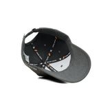 HEAD GEAR GREY MELANGE STRUCTURED CAP