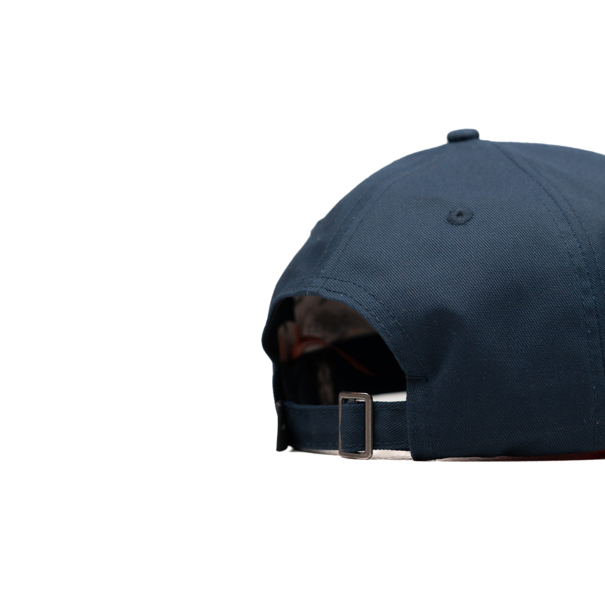 HEAD GEAR NAVY BLUE ORANGE DUAL TONE STRUCTURED CAP